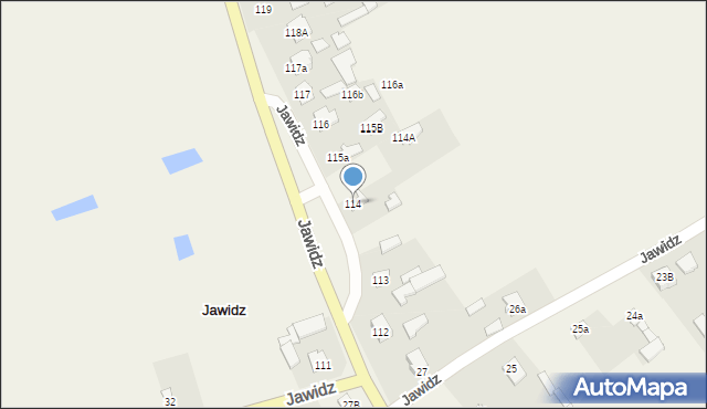 Jawidz, Jawidz, 114, mapa Jawidz