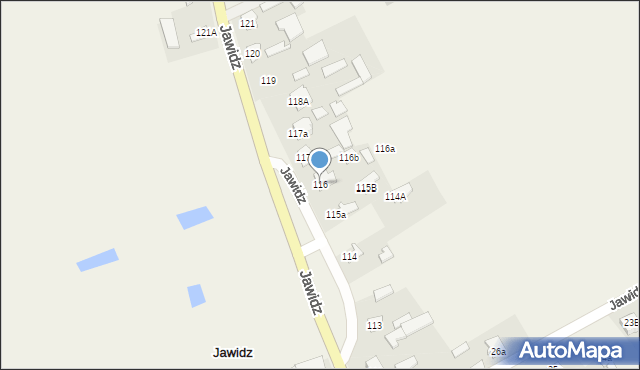 Jawidz, Jawidz, 116, mapa Jawidz