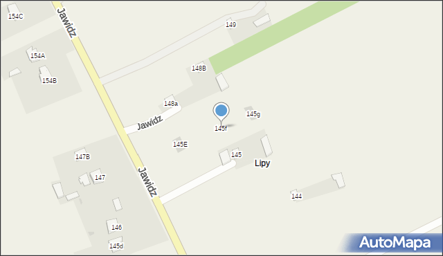 Jawidz, Jawidz, 145f, mapa Jawidz