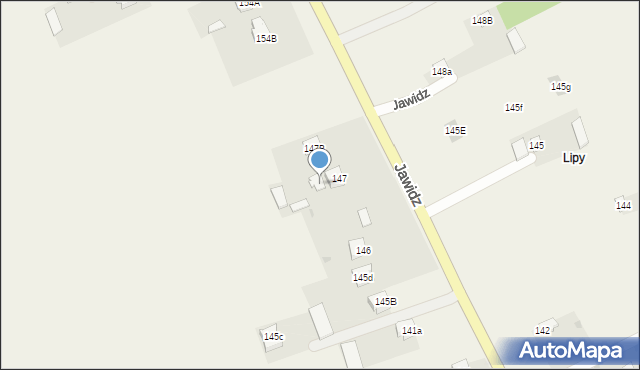 Jawidz, Jawidz, 147A, mapa Jawidz