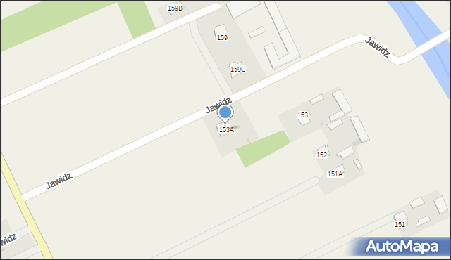 Jawidz, Jawidz, 153A, mapa Jawidz
