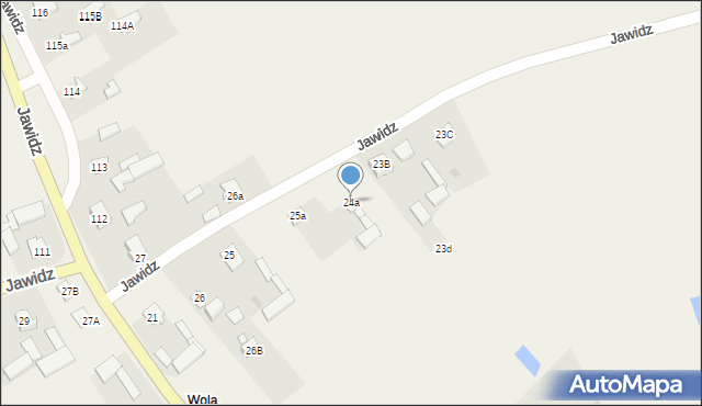 Jawidz, Jawidz, 24a, mapa Jawidz