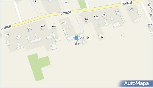 Jawidz, Jawidz, 44d, mapa Jawidz