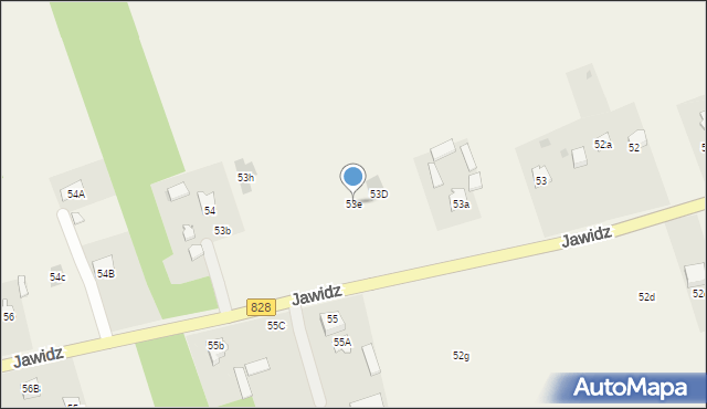 Jawidz, Jawidz, 53e, mapa Jawidz