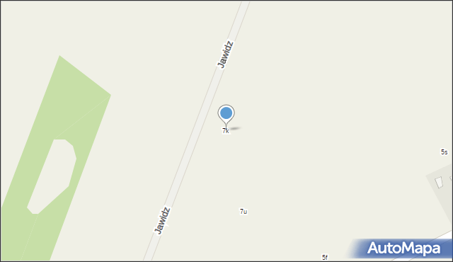 Jawidz, Jawidz, 7k, mapa Jawidz
