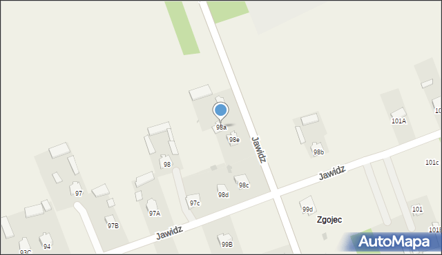 Jawidz, Jawidz, 98a, mapa Jawidz