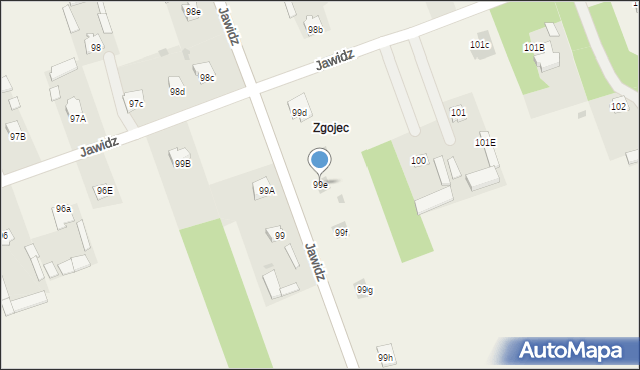 Jawidz, Jawidz, 99e, mapa Jawidz