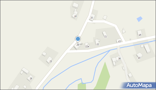 Jawiszów, Jawiszów, 23, mapa Jawiszów