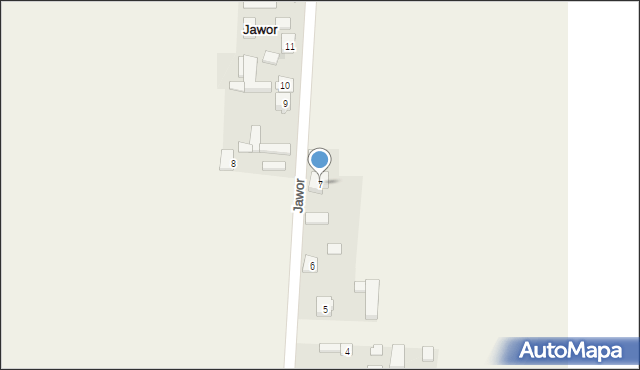 Jawor, Jawor, 7, mapa Jawor