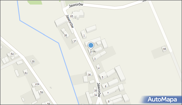 Jaworów, Jaworów, 2, mapa Jaworów