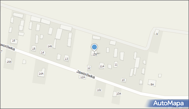 Jaworówka, Jaworówka, 12b, mapa Jaworówka