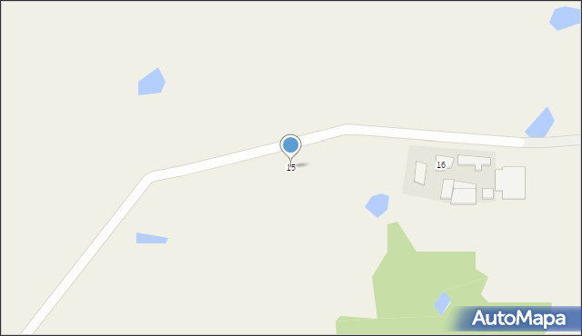 Jaworówko, Jaworówko, 15, mapa Jaworówko