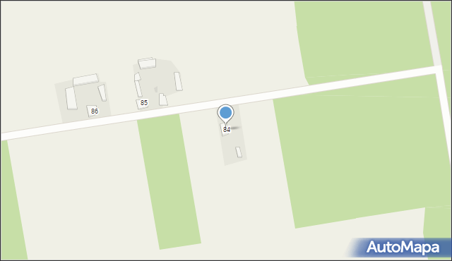 Jaworska Wola, Jaworska Wola, 84, mapa Jaworska Wola