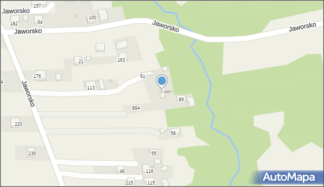 Jaworsko, Jaworsko, 60, mapa Jaworsko