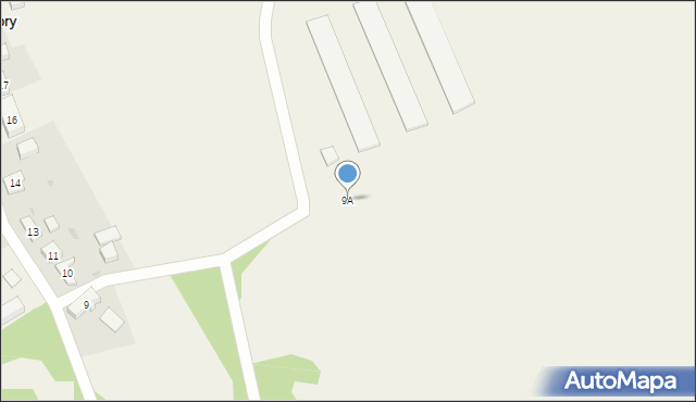 Jawory, Jawory, 9A, mapa Jawory