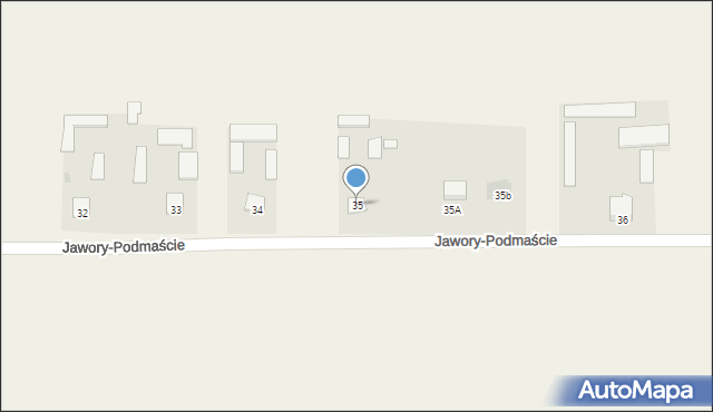 Jawory-Podmaście, Jawory-Podmaście, 35, mapa Jawory-Podmaście