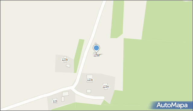 Jaworze Górne, Jaworze Górne, 123d, mapa Jaworze Górne