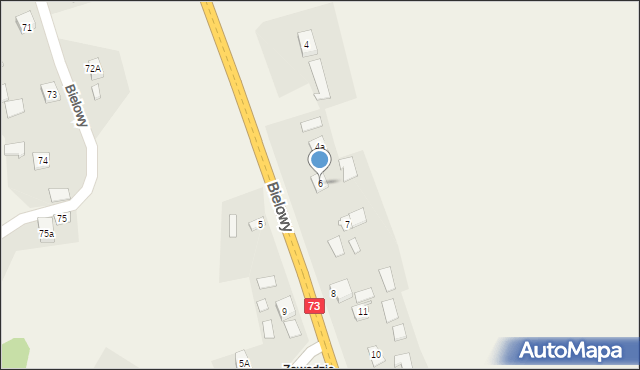 Jaworze Górne, Jaworze Górne, 6, mapa Jaworze Górne