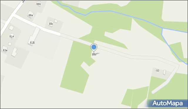 Jaworze Górne, Jaworze Górne, 88d, mapa Jaworze Górne