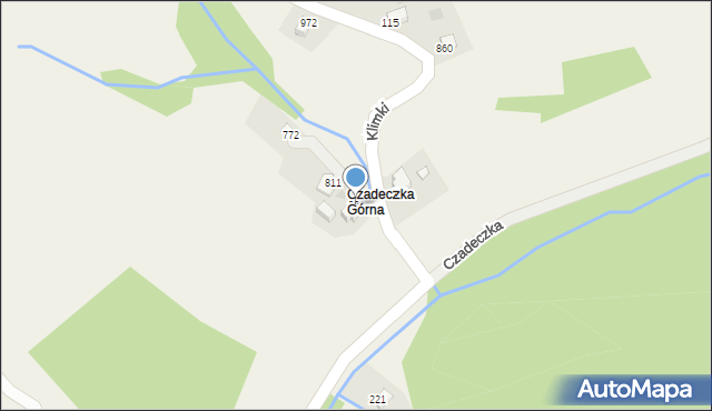 Jaworzynka, Jaworzynka, 361, mapa Jaworzynka