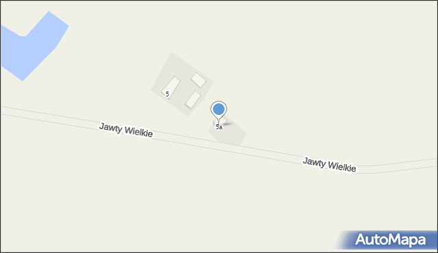 Jawty Wielkie, Jawty Wielkie, 5a, mapa Jawty Wielkie