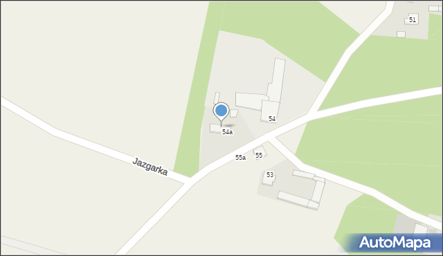 Jazgarka, Jazgarka, 54b, mapa Jazgarka