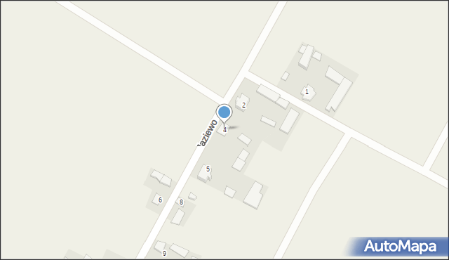 Jaziewo, Jaziewo, 4, mapa Jaziewo