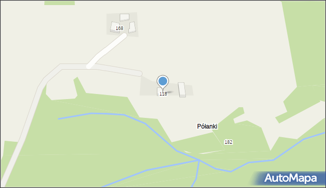Jazowsko, Jazowsko, 118, mapa Jazowsko