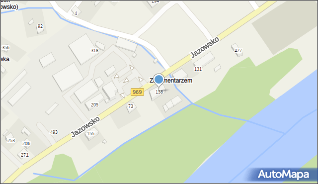 Jazowsko, Jazowsko, 138, mapa Jazowsko