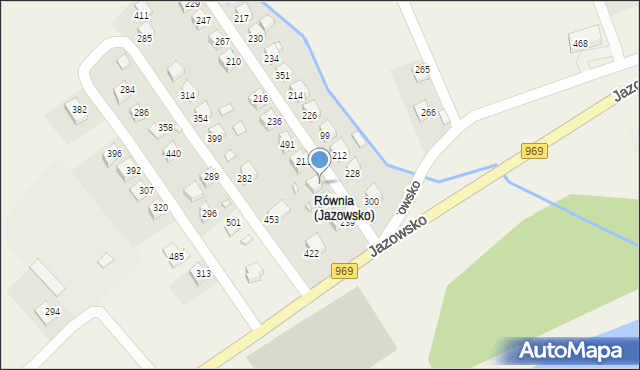 Jazowsko, Jazowsko, 246, mapa Jazowsko