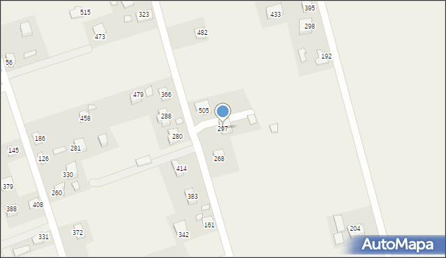 Jazowsko, Jazowsko, 297, mapa Jazowsko