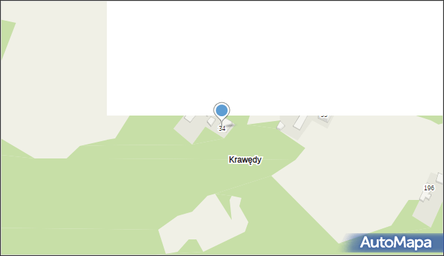 Jazowsko, Jazowsko, 34, mapa Jazowsko