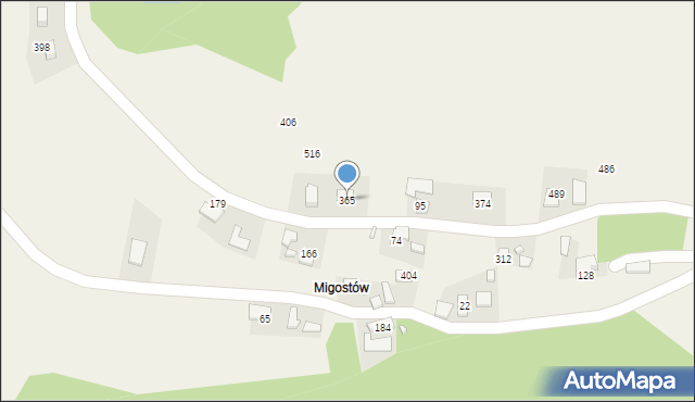 Jazowsko, Jazowsko, 365, mapa Jazowsko