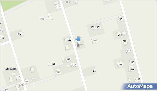 Jazowsko, Jazowsko, 380, mapa Jazowsko