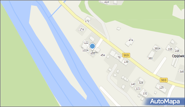Jazowsko, Jazowsko, 435, mapa Jazowsko