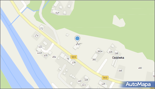 Jazowsko, Jazowsko, 474, mapa Jazowsko