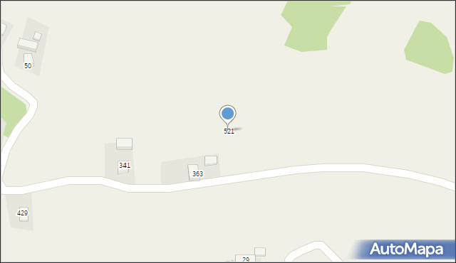 Jazowsko, Jazowsko, 521, mapa Jazowsko