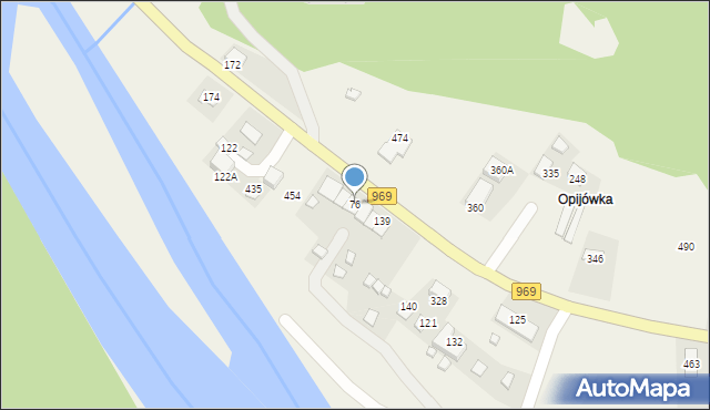 Jazowsko, Jazowsko, 76, mapa Jazowsko