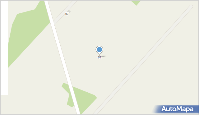 Jaźwiny, Jaźwiny, 64, mapa Jaźwiny