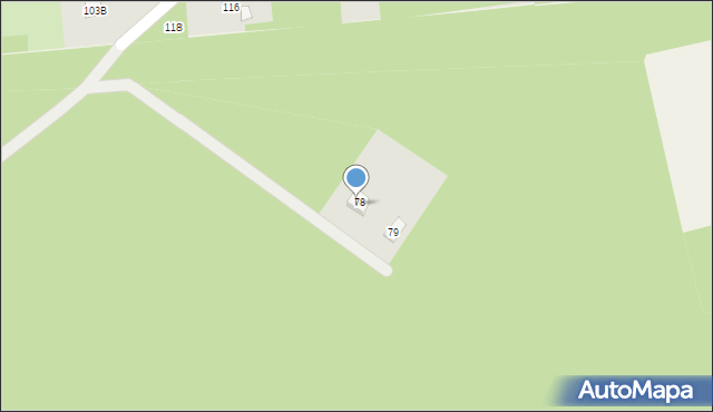 Jaźwiny, Jaźwiny, 80, mapa Jaźwiny