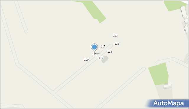 Jaźwiny, Jaźwiny, 113, mapa Jaźwiny