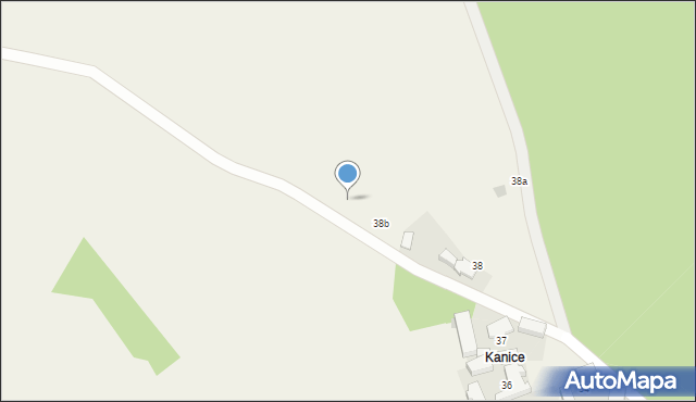 Jaźwiny, Jaźwiny, 38c, mapa Jaźwiny