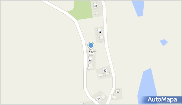 Jaźwiska, Jaźwiska, 33a, mapa Jaźwiska