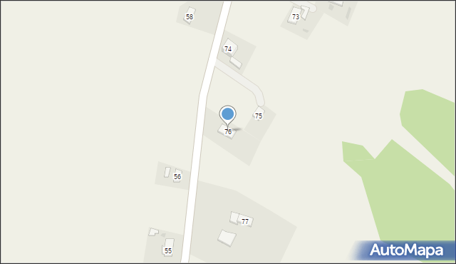 Jaźwiska, Jaźwiska, 76, mapa Jaźwiska