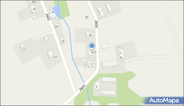Jazy, Jazy, 5, mapa Jazy