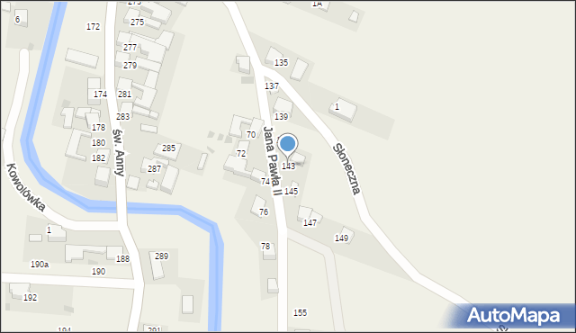 Kacwin, Jana Pawła II, 143, mapa Kacwin