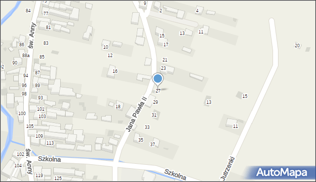 Kacwin, Jana Pawła II, 27, mapa Kacwin