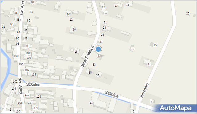 Kacwin, Jana Pawła II, 31, mapa Kacwin
