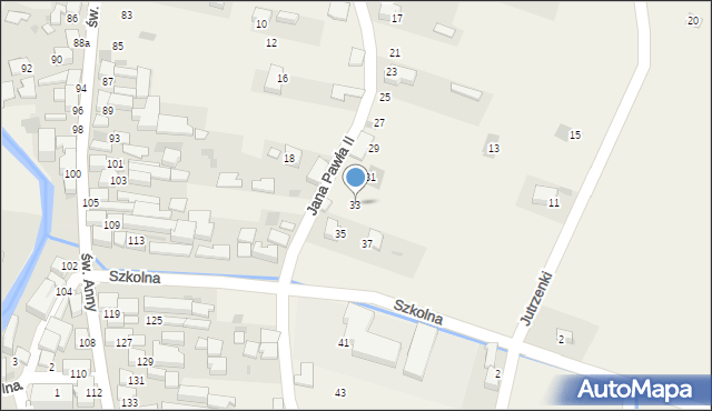 Kacwin, Jana Pawła II, 33, mapa Kacwin