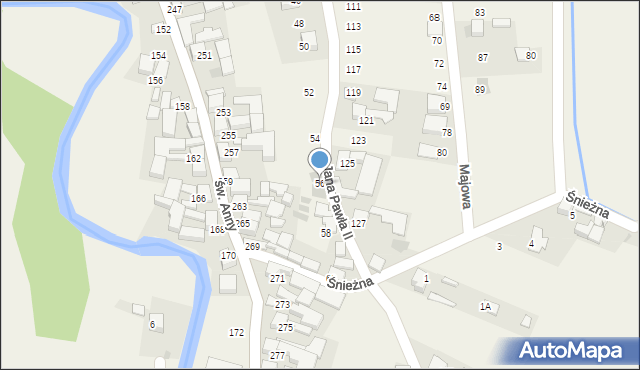 Kacwin, Jana Pawła II, 56, mapa Kacwin